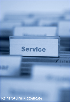 Homepagebild - Titel Service